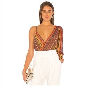 * NEW Michael Costello Suwana Bodysuit D58